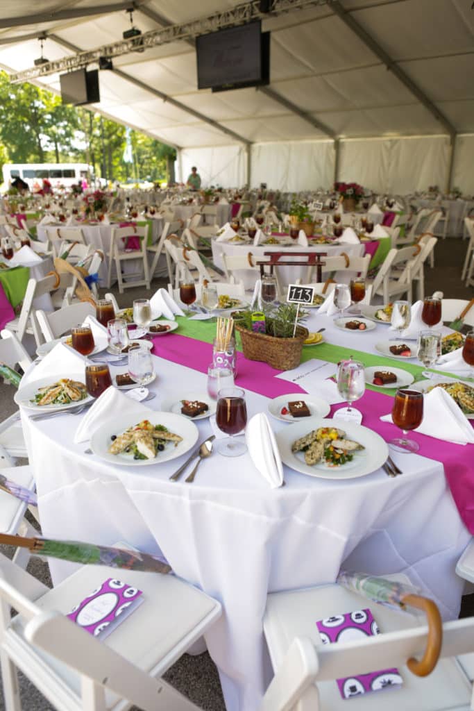 tent event company - Leffingwell Hat Luncheon 
