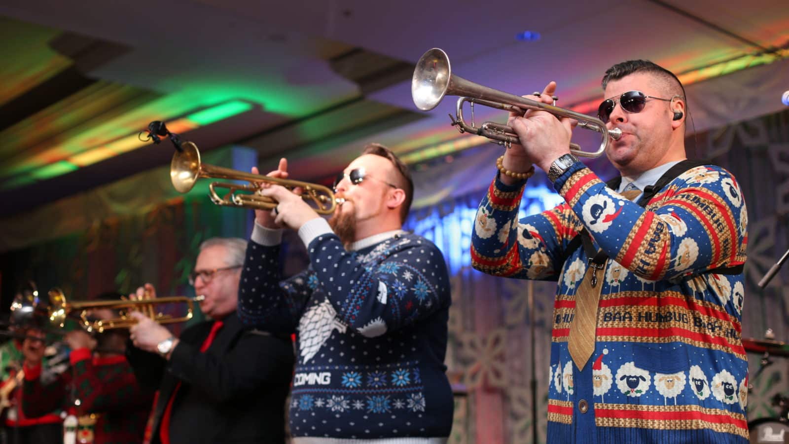 corporate holiday band for hire