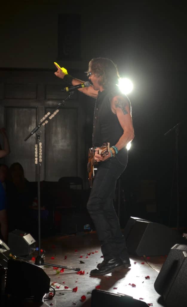 Rick Springfield as the musical entertainment
